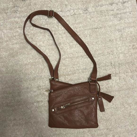 Dolce Vita Leather Crossbody Bag - Picture 1 of 4